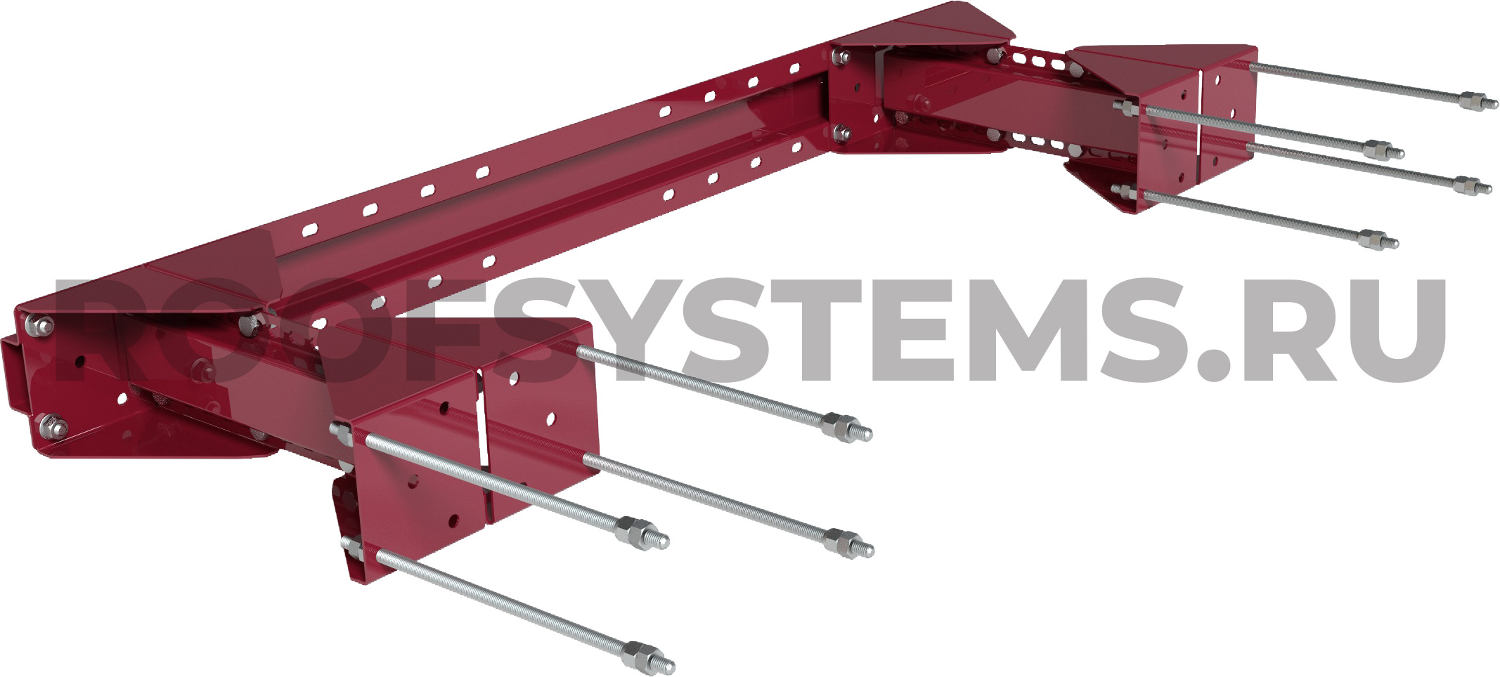 Центральный кронштейн для крепления пожарной лестницы
